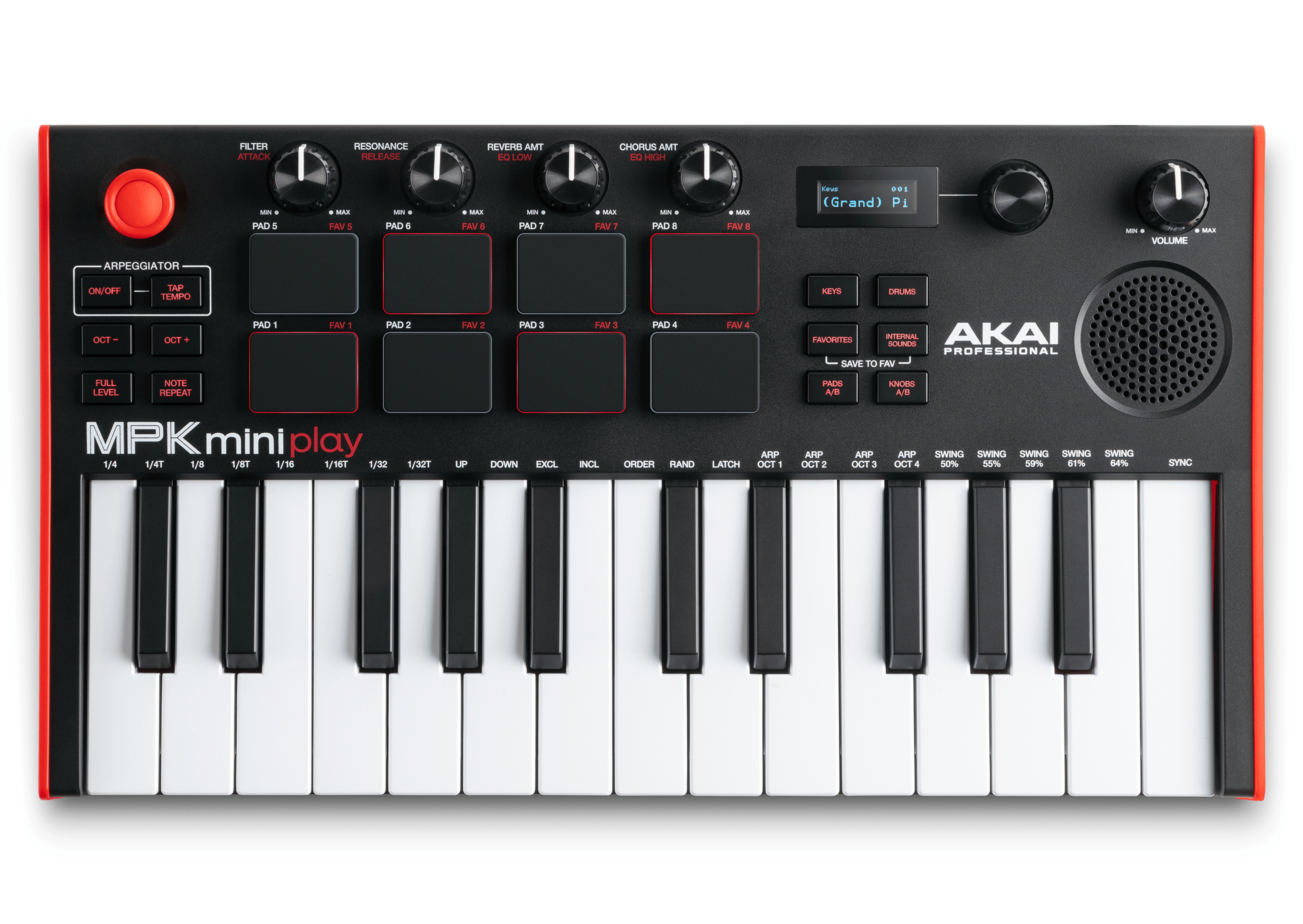 【美品】AKAI Professional MPK mini Play MK3 Akai MPK mini Play MK3